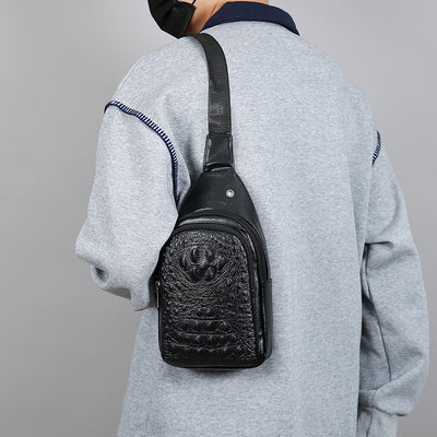 Bolsa Cruzada de Negocios para Hombre - Estilo Moderno y Funcional