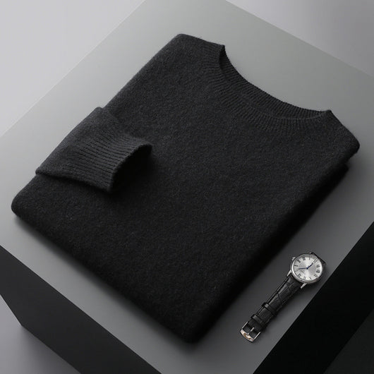 Suéter Interior Básico Cuello Redondo para Hombre Adulto Mayor - Image 8