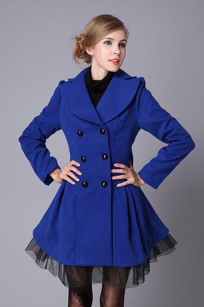 Abrigo Cruzado Midi para Mujer - Image 4