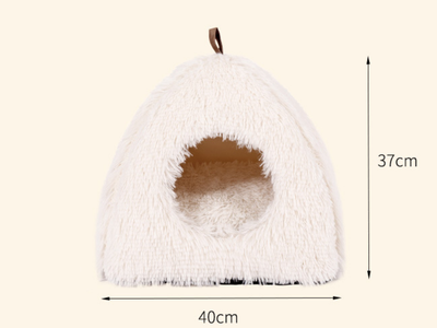 Arenero Triangular Cerrado Comprimible para Gatos - Image 9