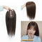 Peluca con Flequillo Francés de Cabello Natural