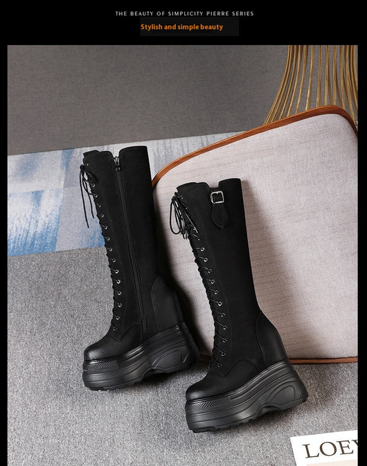 Botas Martin Elevadoras con Suela Reforzada - Estilo Casual Versátil - Image 10