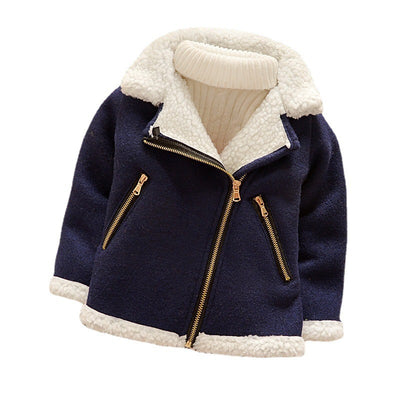 Abrigo de Lana de Cordero Gruesa para Niños - Polar Térmico - Image 5