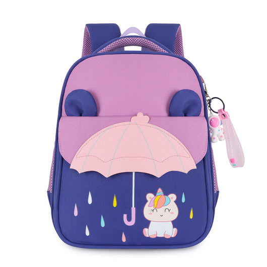 Mochila Escolar Infantil de Contraste para Clases de Preescolar e Intermedio - Image 4