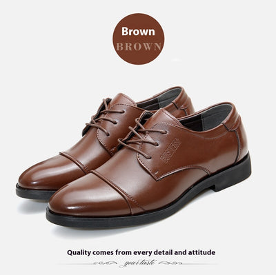 Zapatos Formales de Cuero para Hombre Talla Grande - Respirable y Cómodo - Image 24