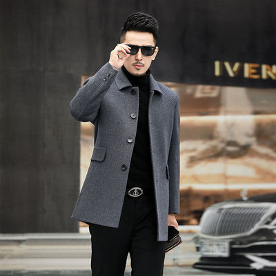 Abrigo Casual Reversible de Nylon para Hombre - Doble Cara Térmica - Image 8