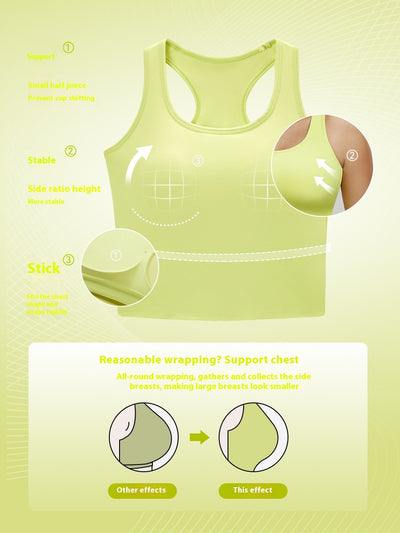 Top Deportivo Push-up Tallas Grandes con Espalda Descubierta y Control Abdominal - Image 11