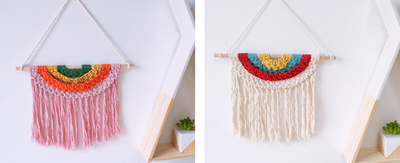Tapiz Tejido a Mano en Algodón con Borlas Decorativas - Image 7