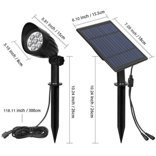 Lámpara Solar Exterior Ultra Brillante - Image 13