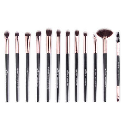Kit Portátil de Brochas para Sombras, Cejas y Maquillaje Profesional - Image 7
