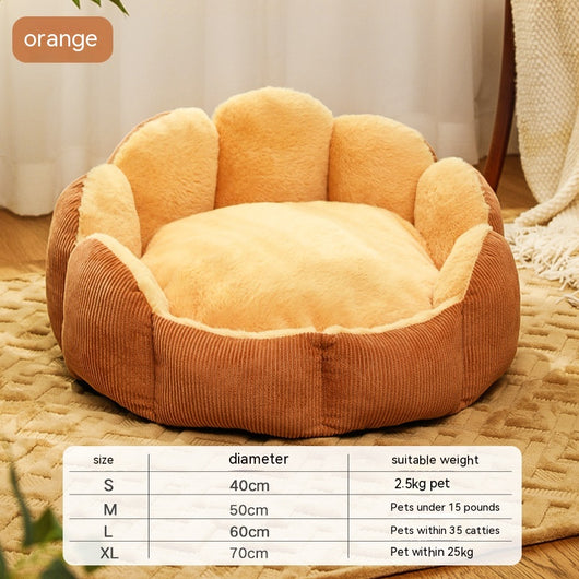 Cama Nido para Gatos con Cojín Acolchado Desmontable y Lavable - Image 3