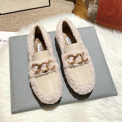 Pantuflas Invierno Mujer con Suela Gruesa y Forro de Terciopelo - Image 13