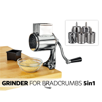 Rallador Giratorio Multifuncional de Acero Inoxidable para Queso y Verduras - Image 13