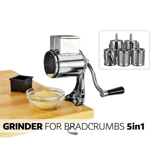 Rallador Giratorio Multifuncional de Acero Inoxidable para Queso y Verduras - Image 13
