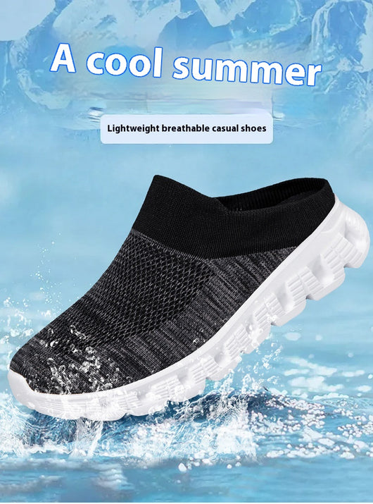 Mocasines Slip-On Flyknit Respirable - Zapatos Deportivos Casuales Trendy - Image 34