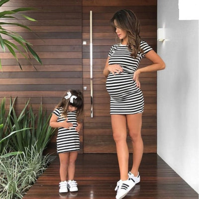 Vestidos a Rayas para Mamá e Hija - Image 6