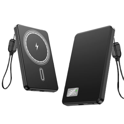 Batería Portátil Magnética Ultra Delgada con Carga Rápida y Cable Integrado - Image 8