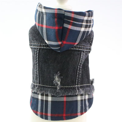 Chaleco Denim Cuadrille para Perros Bichón, Teddy y Bulldog - Image 6
