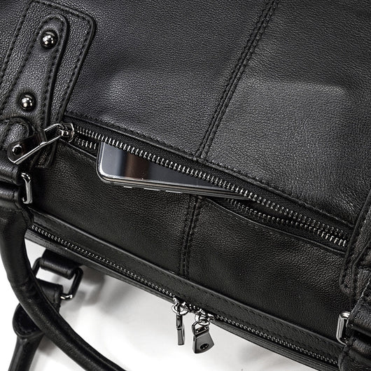 Bolsa de Viaje Retro para Hombre con Gran Capacidad - Image 17