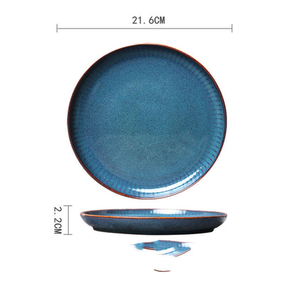 Plato Desayunero Multiusos Cerámica Pintada a Mano Estilo Rústico - Image 40