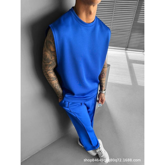 Traje de Verano para Hombre: Chaleco y Pantalón - Image 10
