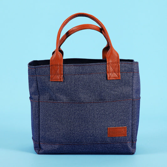 Bolsa Térmica Estilo Japonés para Lonchera Bento Portátil