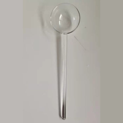 Cuchara de Postre Transparente de Vidrio Resistente al Calor - Image 11