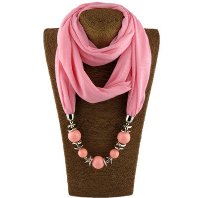 Collar Colgante de Cuentas Bib Elegante para Damas - Image 23