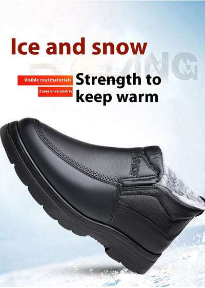 Zapatos de Invierno Acolchados para Adultos Mayores - Antideslizantes e Impermeables - Image 23
