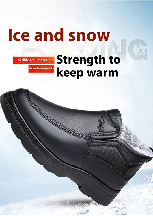 Zapatos de Invierno Acolchados para Adultos Mayores - Antideslizantes e Impermeables - Image 23