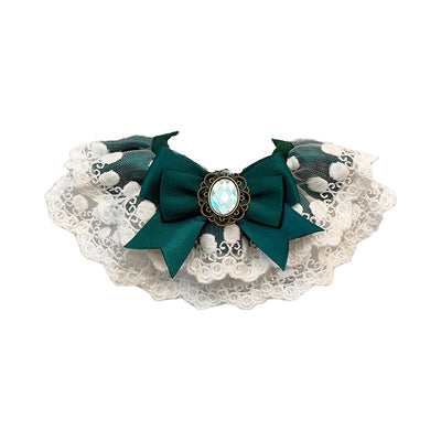 Babero Pañuelo para Mascotas Estilo Princesa con Joyería Adorable - Image 8