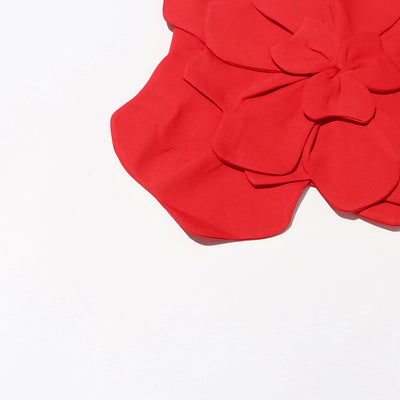 Top Tubo Backless con Flores 3D - Image 37