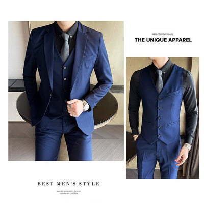 Traje Slim Fit Británico para Hombre - Conjunto Casual Elegante - Image 14