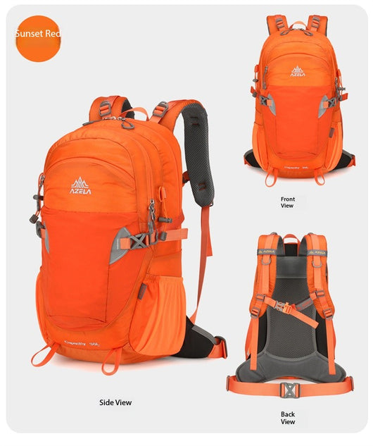 Mochila de Senderismo AZELA Gris - Mochila Multifuncional para Camping y Aventuras - Image 42