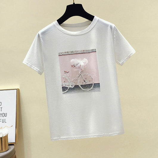 Blusas Sueltas de Verano para Mujer - Camisetas de Manga Corta que Disimula Abdomen - Image 8