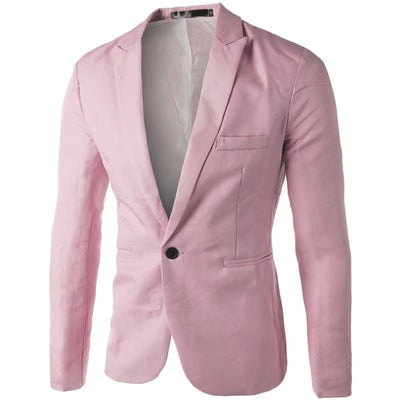 Saco Casual de Botón Simple para Hombre - Corte Moderno - Image 10