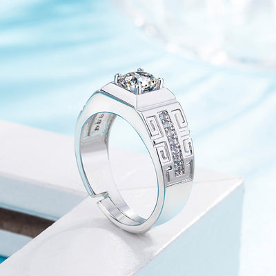 Anillo de Propuesta con Moissanita de Alta Simulación - Image 10