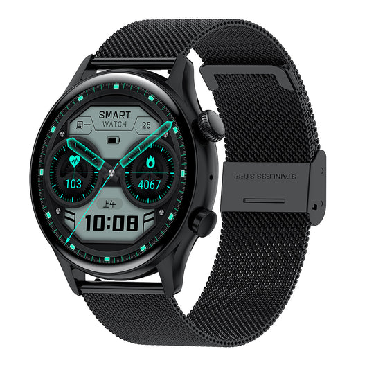 Reloj Deportivo Inteligente con Pantalla NFC y Monitor de Frecuencia Cardíaca Sumergible - Image 9