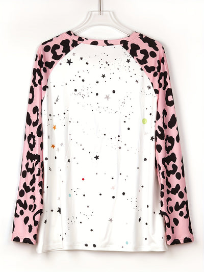 Playera Navideña Estampada Talla Grande para Mujer, Manga Larga - Image 38
