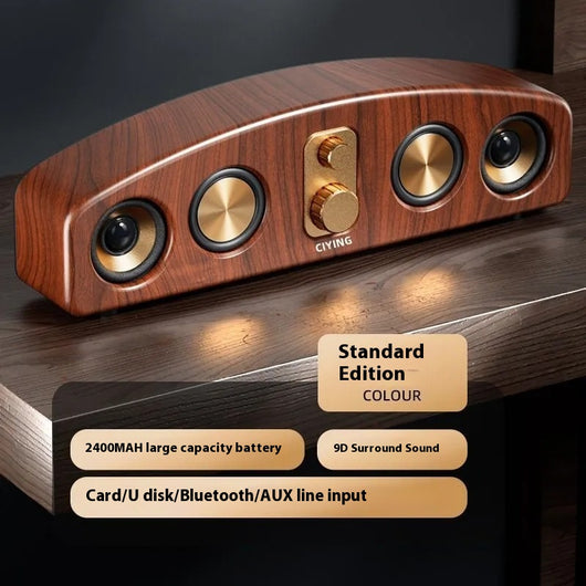 Parlante Bluetooth Portátil Estilo Retro - Image 6
