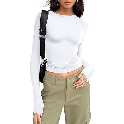 Remera Térmica Cuello Redondo Manga Larga para Mujer - Image 24