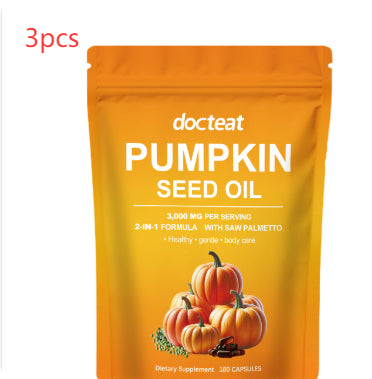 Cápsulas de Aceite de Semilla de Calabaza