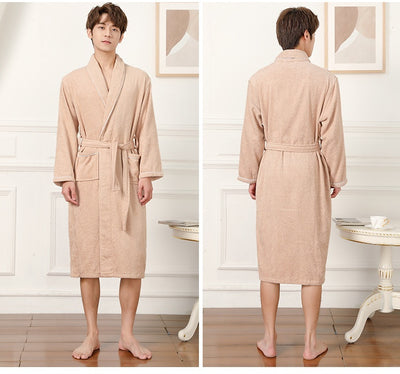 Bata de Toalla Absorbente Unisex - Pijama Cómodo para Hombre y Mujer - Image 27