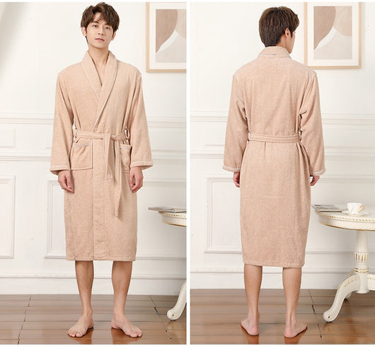 Bata de Toalla Absorbente Unisex - Pijama Cómodo para Hombre y Mujer - Image 27