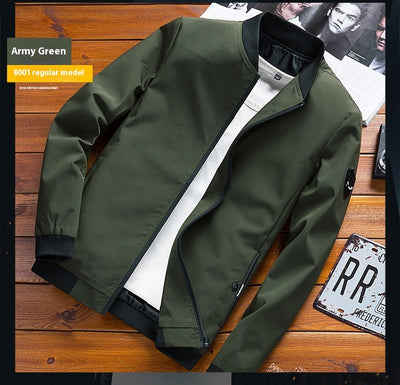 Chaqueta Slim Fit Coreana para Hombre - Abrigo Versátil Primavera Otoño - Image 10