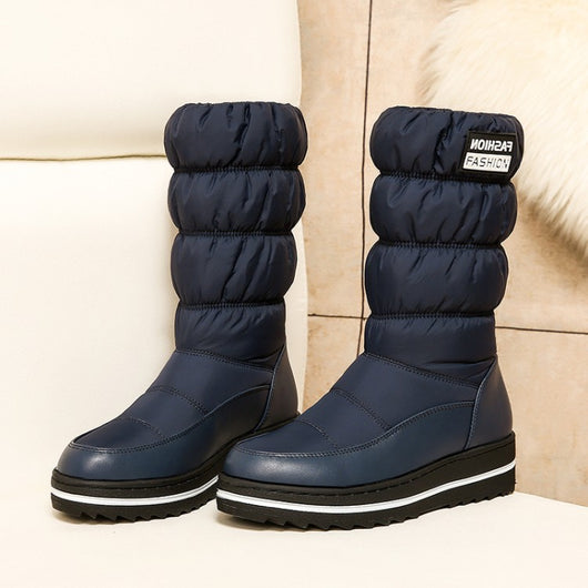 Botas de Nieve con Caña Elástica y Tacón Medio - Image 5