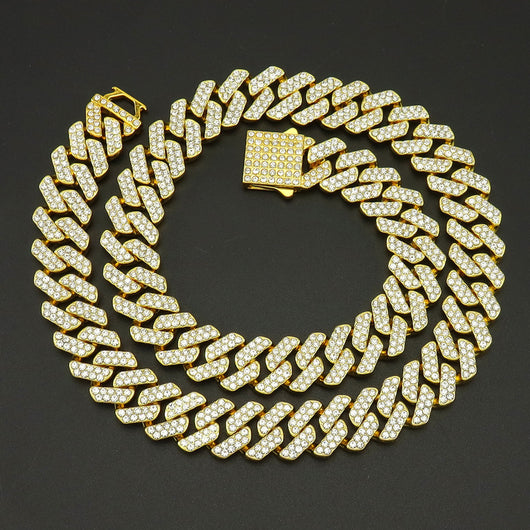 Cadena de Clavícula Hip-hop Estilo Club para Hombre - Image 11
