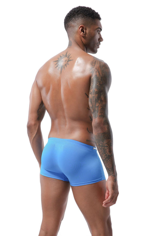Bóxer de Baño Hombre Cintura Baja - Tela Elástica para Playa y Aguas Termales - Image 32