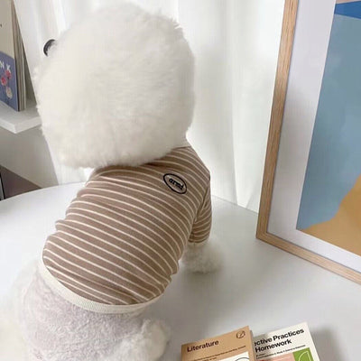 Ropa Cómoda de Rayas para Perros Pequeños - Image 5