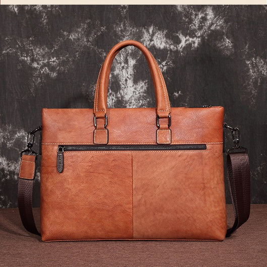 Bolso para Hombre de Cuero Vacuno Premium - Maletín Ejecutivo y Casual - Image 2